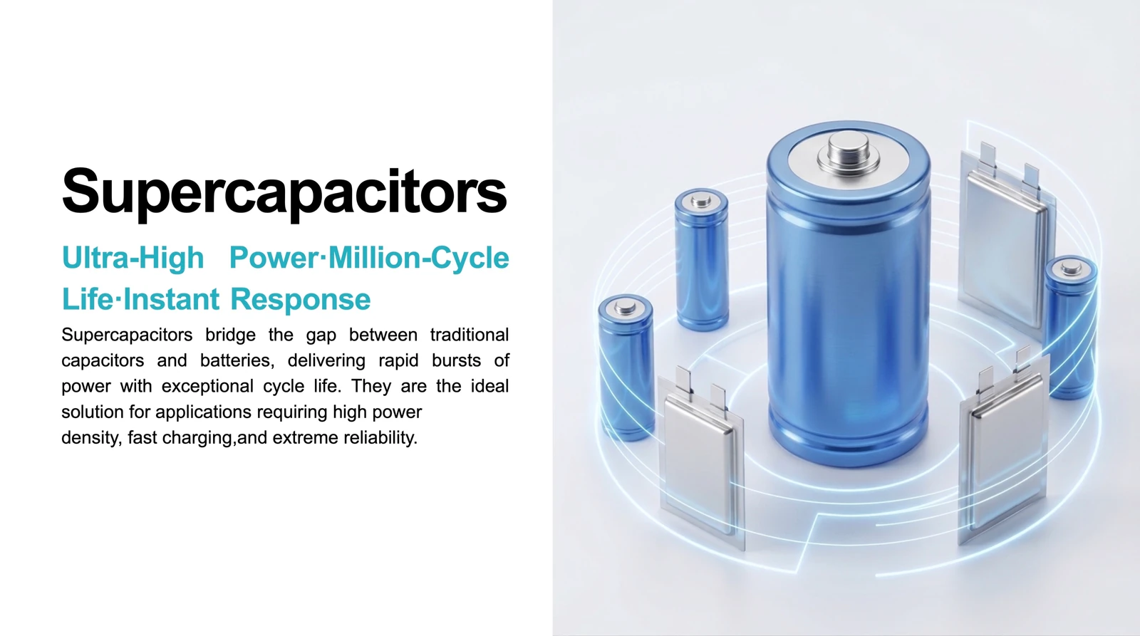 Supercapacitors overview